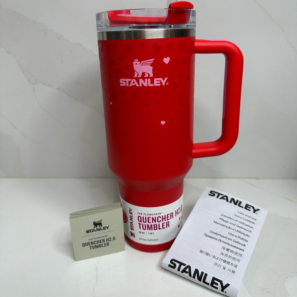 Stanley 40oz Ruby Red Tumbler Brand New in original box